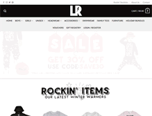 Tablet Screenshot of lullabyrock.com